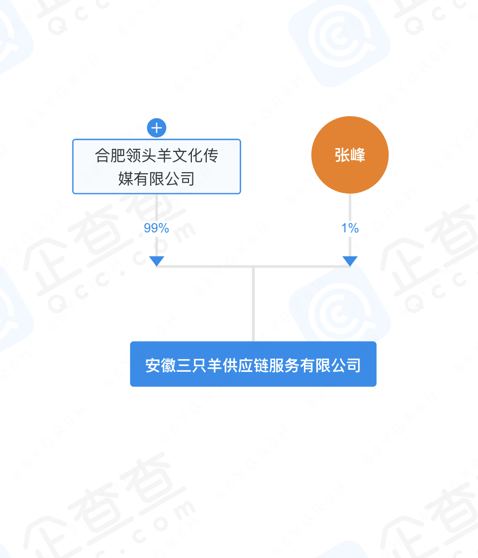 三只羊文化传媒公司法定代表人变更