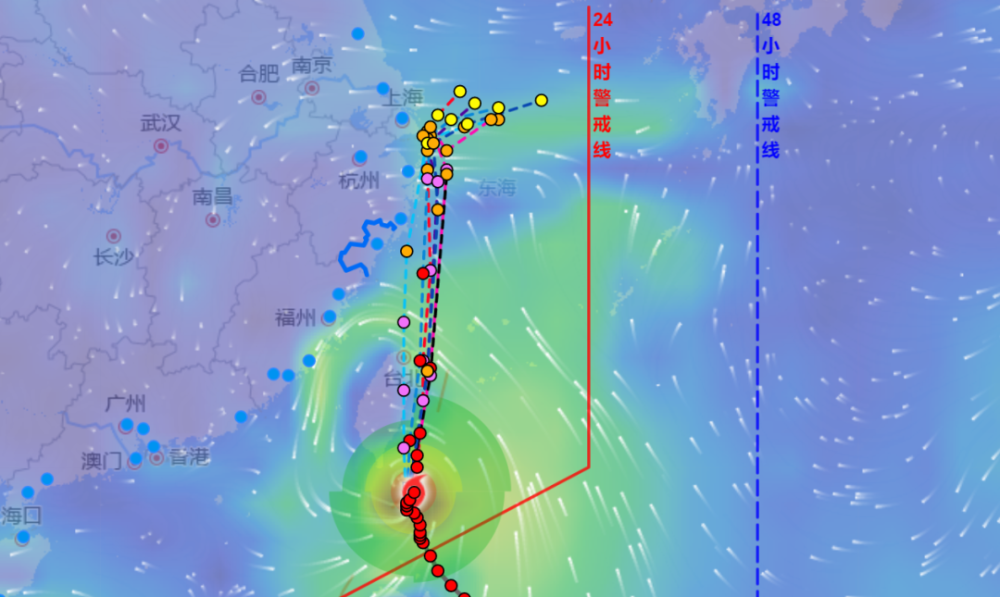 台风实时路径监测与应对风险，掌握动态，保障安全